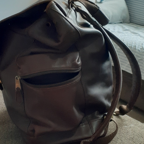 Coach leather backpack - Picture 3 of 5